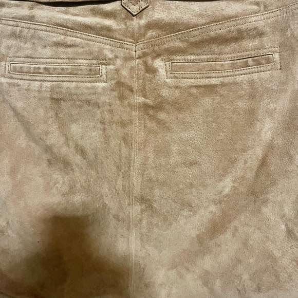 Blank Suede Skirt - Picture 8 of 15